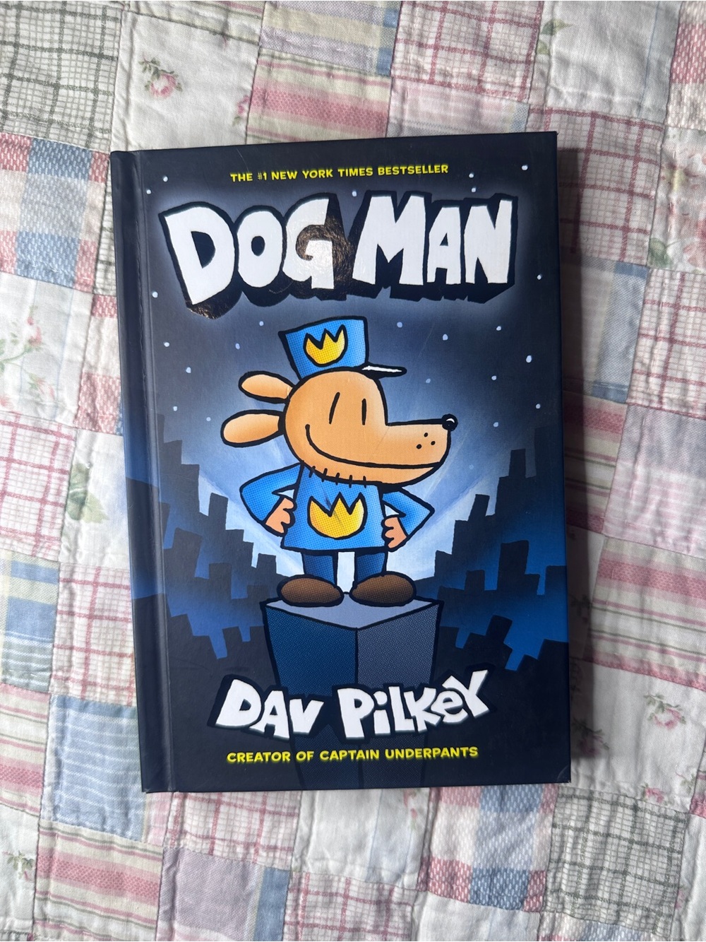 Dog Man Hardcover Book